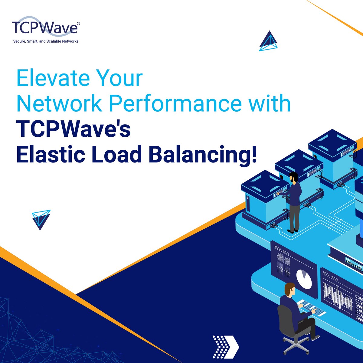 tcpwave's tweet image. 1/
At TCPWave, we provide #networkmanagement solutions designed to ensure seamless and uninterrupted service. Discover the advanced features of our #ElasticLoadBalancing (#ELB) that enhance your network's reliability, scalability, and efficiency.