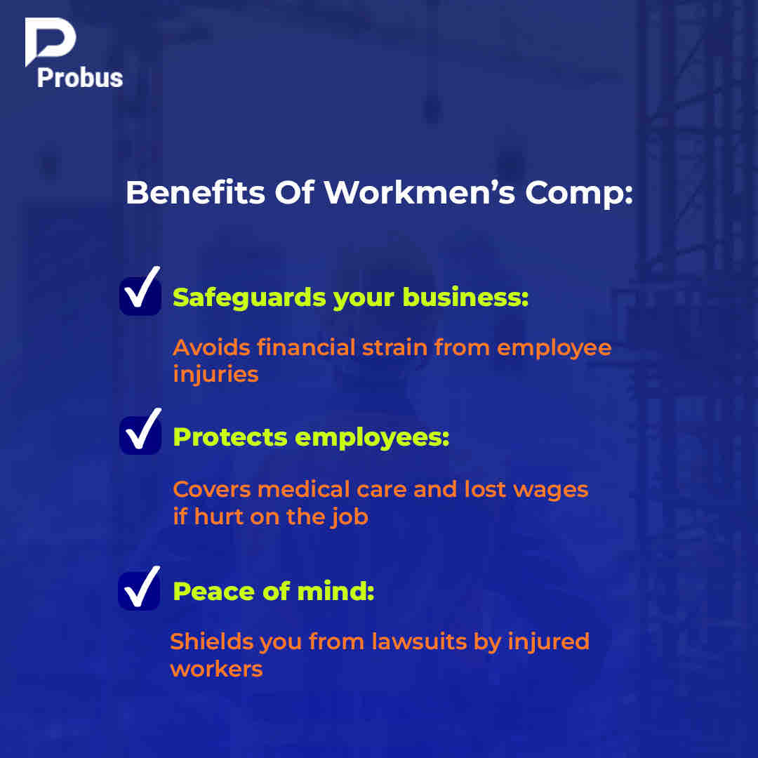 ProbusInsurance's tweet photo. Accidents Happen, But Financial Woes Don’t Have To!

Workmen’s Compensation by Probus - Your safety net for unexpected workplace mishaps.

Swipe to deploy your Workmen’s Comp shield! ️

#WorkmensCompRelief
#InvestInYourTeam
#ProbusProtects #insurewithprobus https://t.co/1fVFLLNXiK