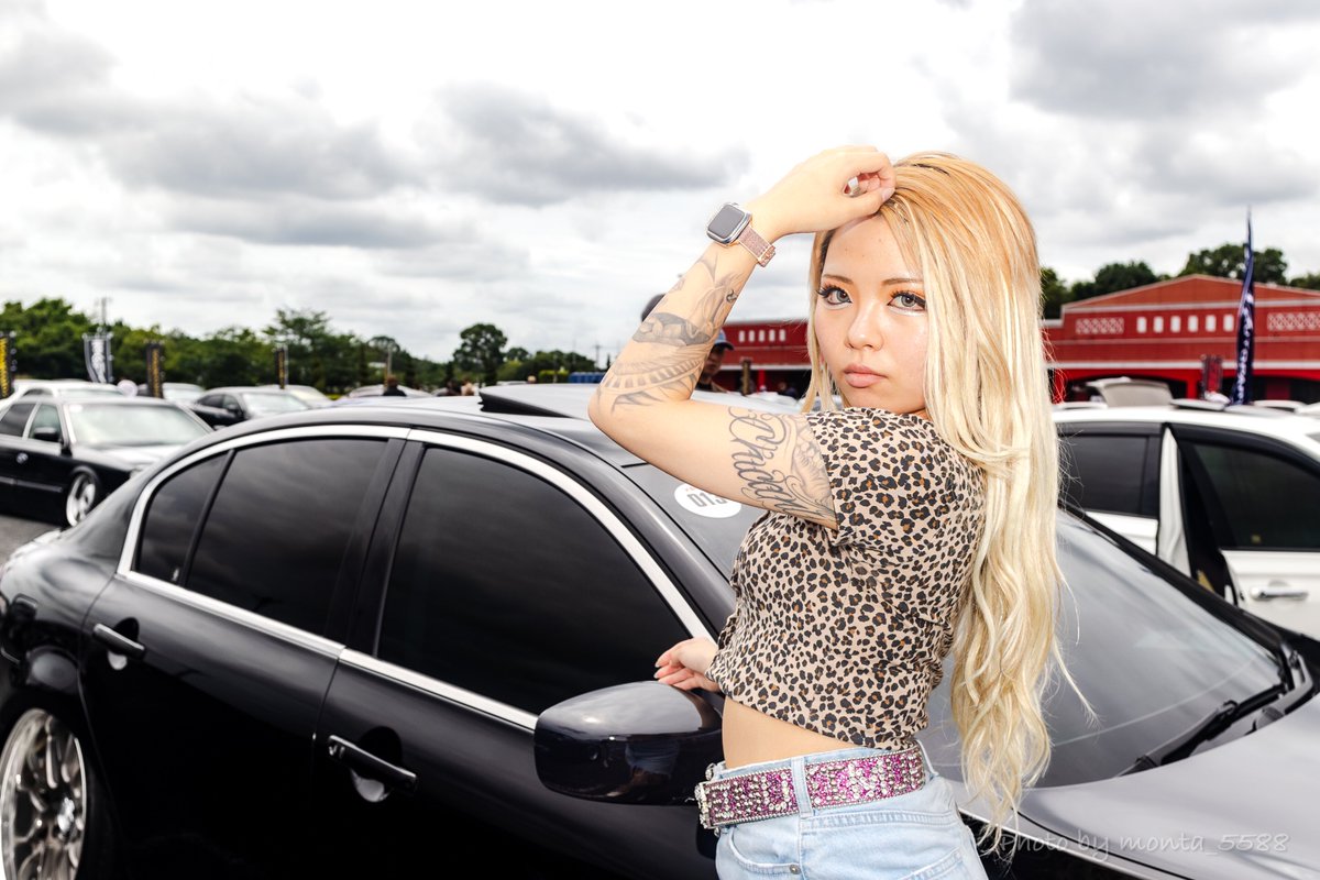 monta55_88's tweet image. VIP STYLEミーティングで久々に撮らせてもらいました！

model→@R_20050121 
car→@Glory19190570 
car→@yuuta_ars220rs 
#VIPSTYLE
#ロングウッド
#タトゥー女子