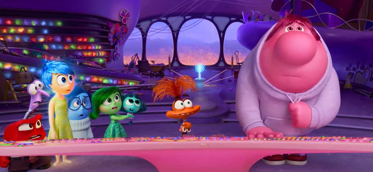 ScreenBinge's tweet photo. Emotions on Overload!  #InsideOut2 tackles puberty with hilarious new characters like Anxiety, Embrassment &amp; Envy! Critics &amp; fans are loving it! See it in theaters on June 14th! @Pixar

#Pixar #NewEmotions #InsideOut #ReleaseInTheaterJune14 #Disney #PixarMovies #screenbinge https://t.co/t0nGvoN4Ce