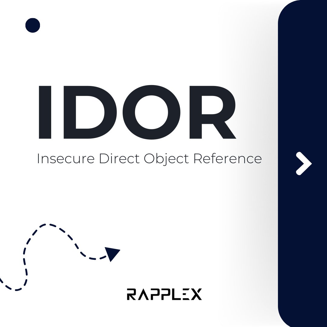 RapplexOfficial's tweet photo. 🔍 An IDOR vulnerability occurs when an application does not sufficiently control direct access to certain objects (e.g., files, database records, URL parameters) by users.
.
#cybersecurity #security #secure #securedata #datasecurity #cyber #pentest #penetrationtesting
#android https://t.co/P0SUVShCyX