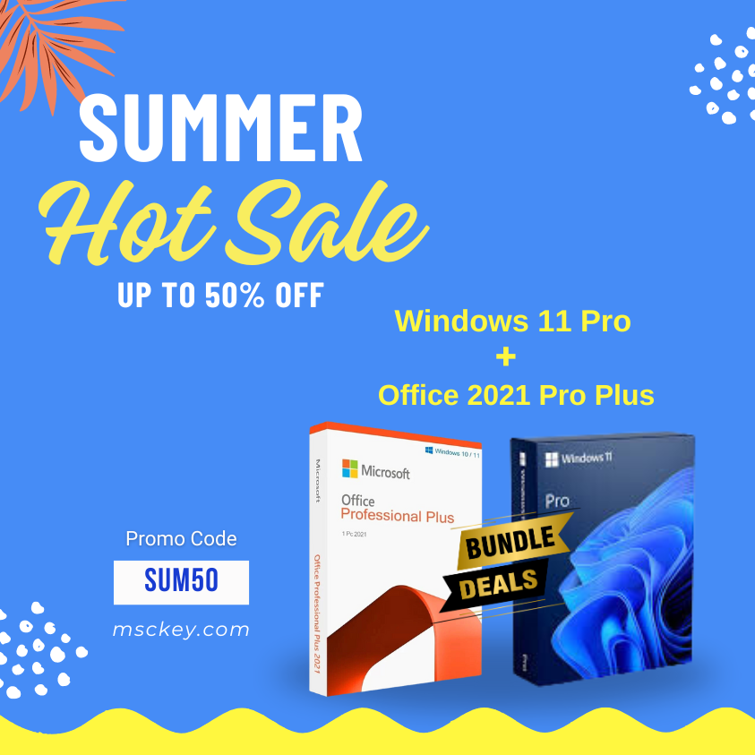 Summer just got hotter with Msckey's 50% OFF deal! Get Windows 11 Pro + Office 2021 Pro Plus bundle for ONLY $41.53 with code SUM50!
🔑 Official license key
⚡ Instant delivery
🛡️ 3-month guarantee
💰 Secure payment

msckey.com/product/window…

#windows11 #Office2021 #summer2024