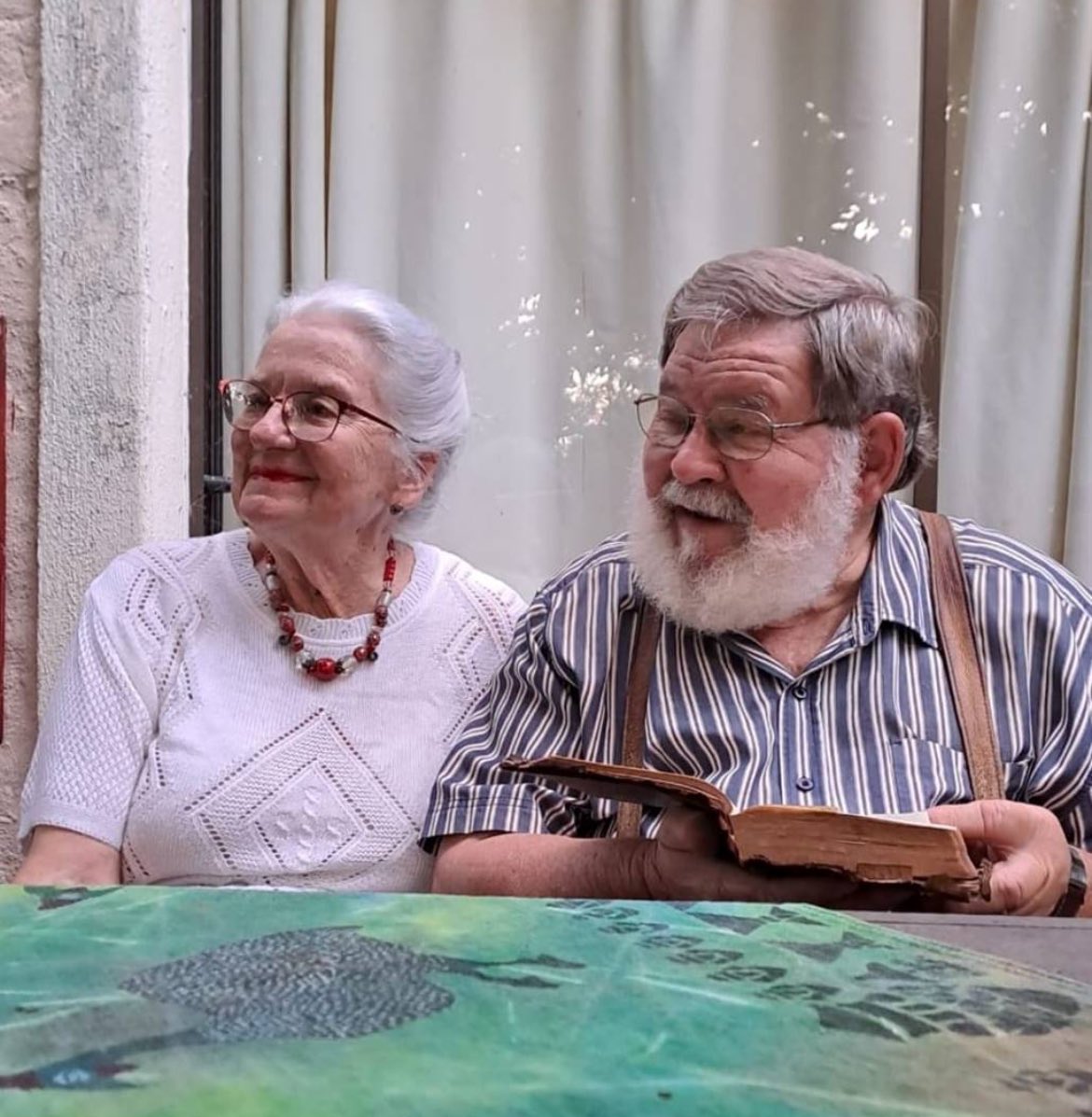 This wonderful couple who are good friends of my family was attacked on their farm near Tzaneen over the weekend. Oom Dawid is 84 years old and tannie Liesbet is 79.

They were tied up, kicked and beaten over the head and in the face with an iron rod. Tannie Liesbet was dragged