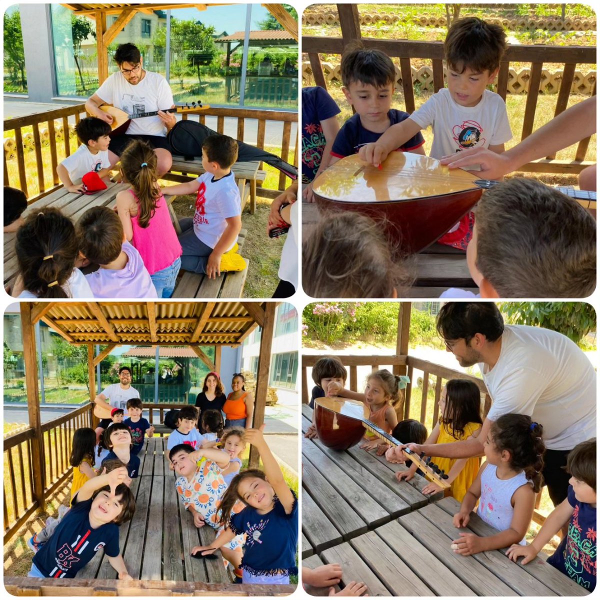 Okul öncesi 4 yaş ‘Sıra Bende’ etkinliğimizde okulumuza misafir olan velimiz öğrencilerimize enstrüman tanıtımı yaparak birlikte keyifli vakit geçirdiler. Velimize katılımları için teşekkür ederiz.💙❤️

#sırabende