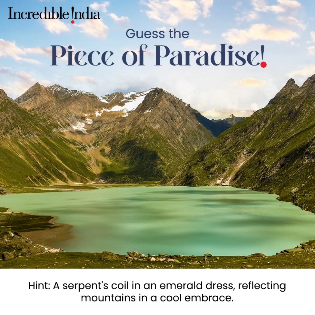 incredibleindia's tweet photo. Unveil the hidden beauty of Jammu & Kashmir with these riddles! Can you guess the locations based on the clues?

Click on the link to learn more: https://t.co/ETANyH2UGr

#incredibleindia #myincredibleindia #visitindia #exploreindia #discoverindia #DekhoApnaDesh #indiatourism #indiatravel #india #indiatravelgram #travelgram #offbeat #jammukashmirtourism #kashmirtourism #guessthelocation #beautifuldestinations 

@tourismgoi @PIBTour @PIB_India @JandKTourism