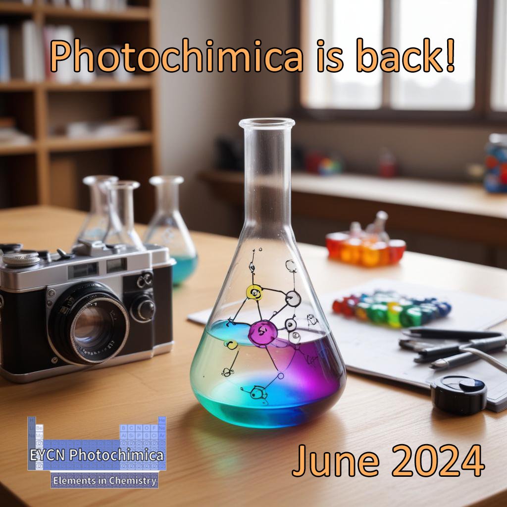 🧪📸Interested in Photography? We’ve got something just for you!📸🧪

Photochimica 2024, our annual photography competition, is back!
Prepare your creativity and get your camera ready because the submission is open! More information at sites.google.com/eycn.eu/photoc…

#EYCN #Photochimica
