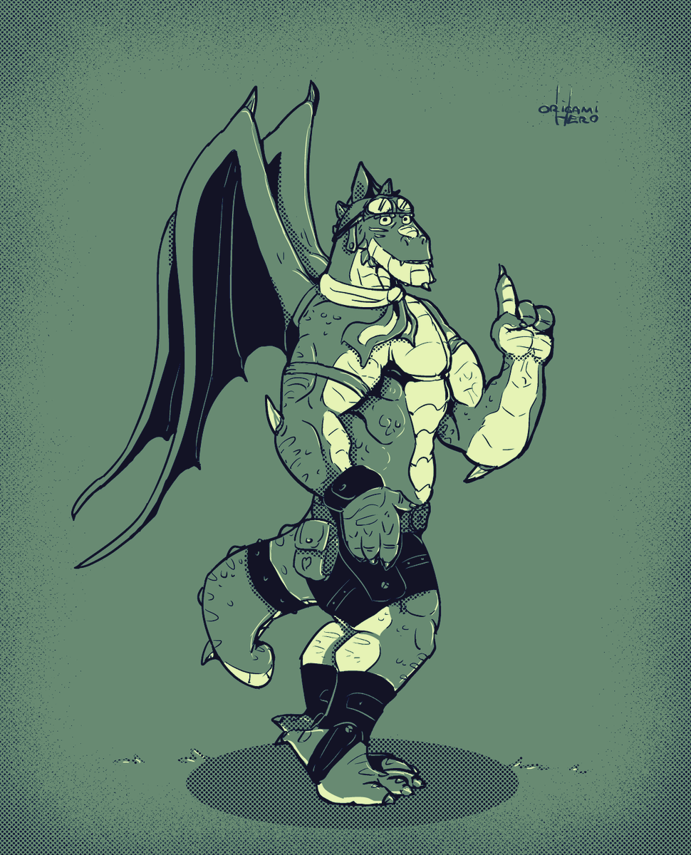 origamihero's tweet photo. mr. dragon's about to take off. wanna come along? https://t.co/KC5EPDFlKD