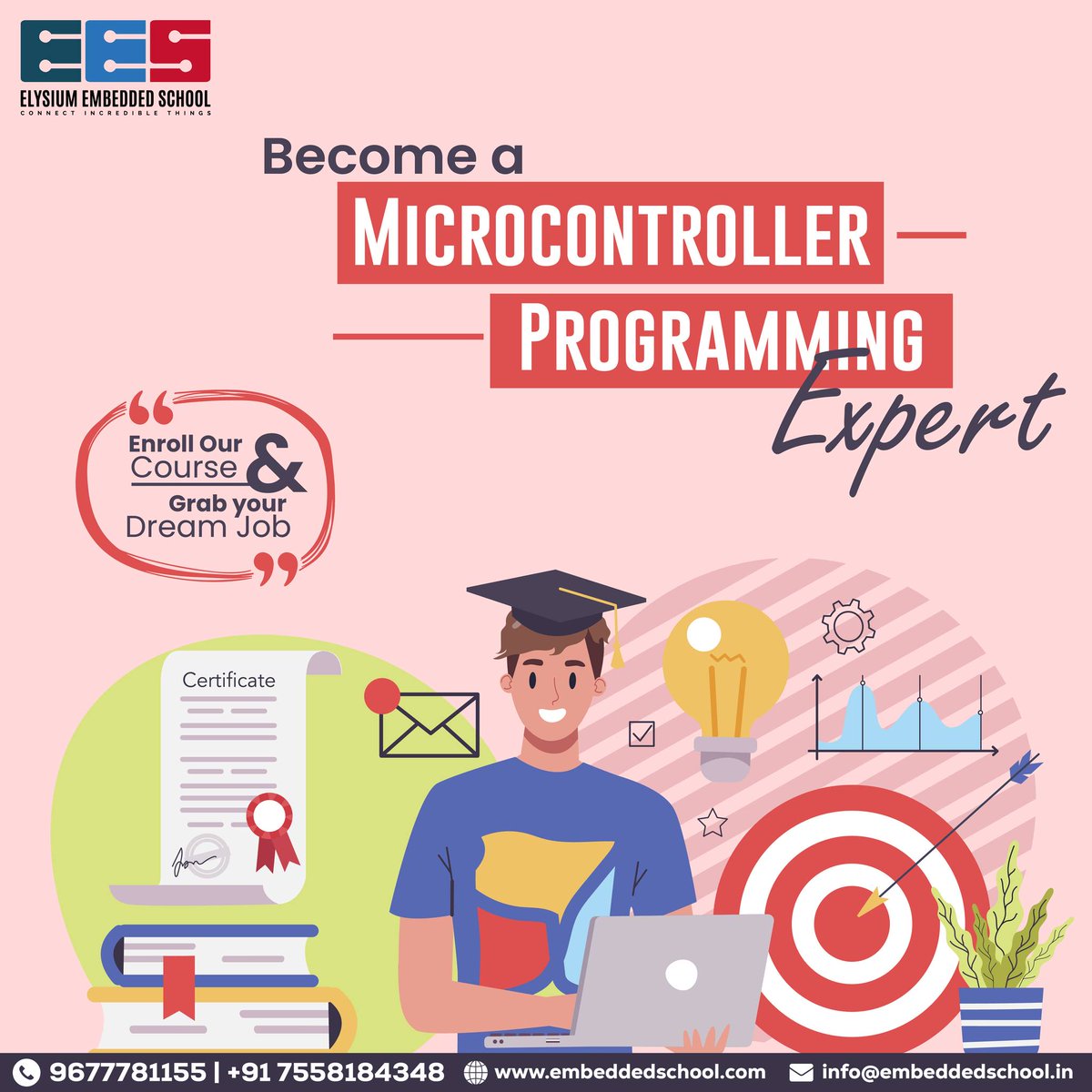EmbeddedSchool's tweet image. 🌟 Master Microcontroller Programming and Land Your Dream Job! 💼🚀

🤳Ping us: rfr.bz/tllf0t8

#elysiumembeddedschool #no1trainingacademy #MicrocontrollerProgramming #TechEducation #CareerDevelopment #DreamJob #ProgrammingSkills