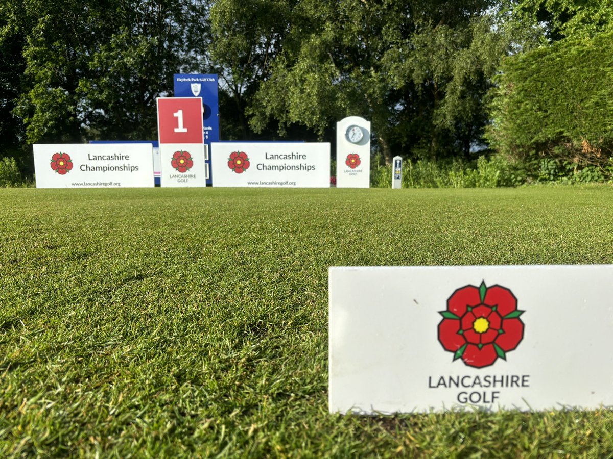 Lancashiregolf's tweet photo. We are looking forward to our senior mens championship here @HaydockParkGC Tuesday and Wednesday this week. All set up and ready for action! @EnglandGolf #teamlancashire https://t.co/ov1e1KWHP1