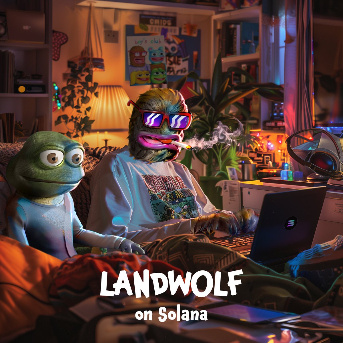 Landwolf Solana tweet media