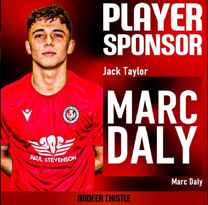 ArdeerThistleFC's tweet photo. Over the next couple of days we’ll be updating who’s here for another season and new signings

Firstly we’d like to announce the players who will be moving on

Everyone at the club thanks Glenn Lewis, Jack Taylor, Ryan Singleton and Aaron Hussey for their service

Good luck lads https://t.co/8avGBJpqAY