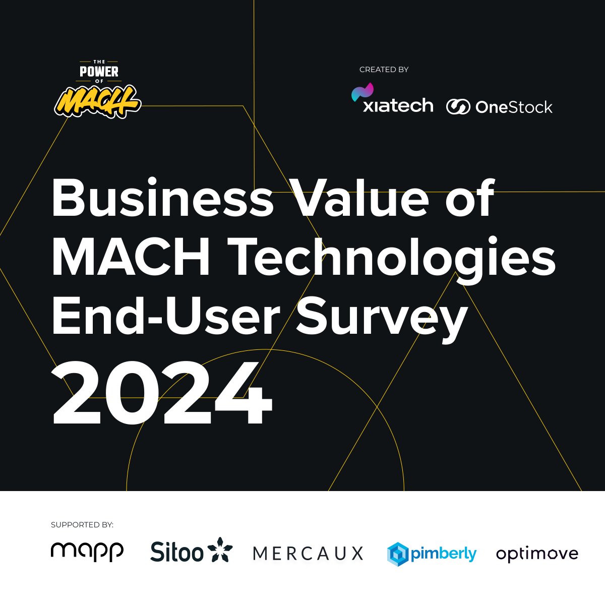 We are delighted to once again be supporting our friends across the <a href="/MACHAlliance/">MACH Alliance</a> for the business value of MACH technologies end-user survey 2024. Retailers already using MACH technologies in some capacity, please contribute your thoughts here: hubs.ly/Q02BhmJw0