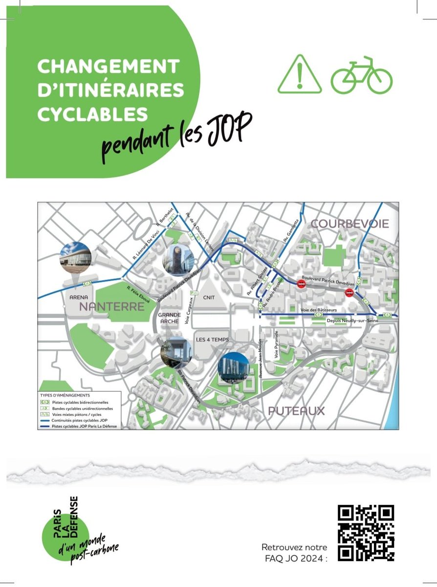 Collectif Vélo Paris Ouest La Défense tweet media
