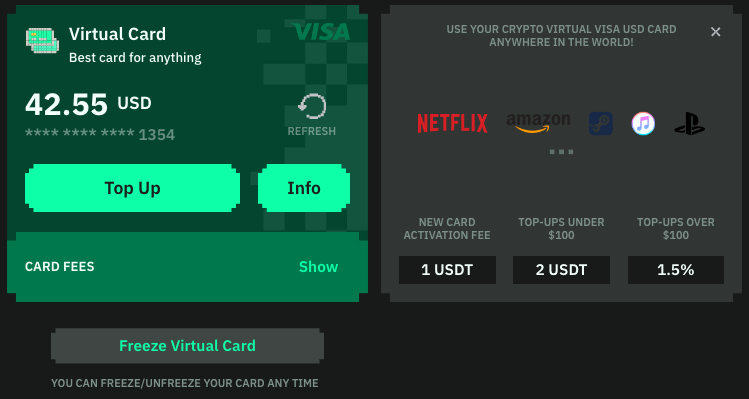 NoonesTech's tweet photo. ๐ณ Did you know that the Virtual Visa Card is now available for all customers? #VirtualVisa #Fintech #CustomerFirst https://t.co/h0AkXMLfS1