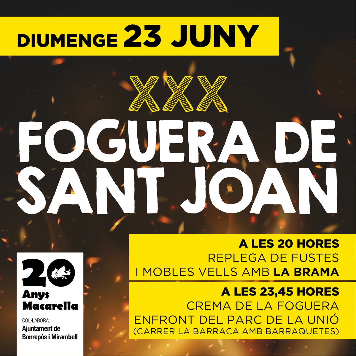 acMacarella's tweet photo. Activitats de juny: Trobada Club de Lectura 📚, Projecte Emys 🐢 i Foguera 🔥 @AEAgro @perlhorta @jovesnet @Rollmassarrojos https://t.co/QnZo4nsUix