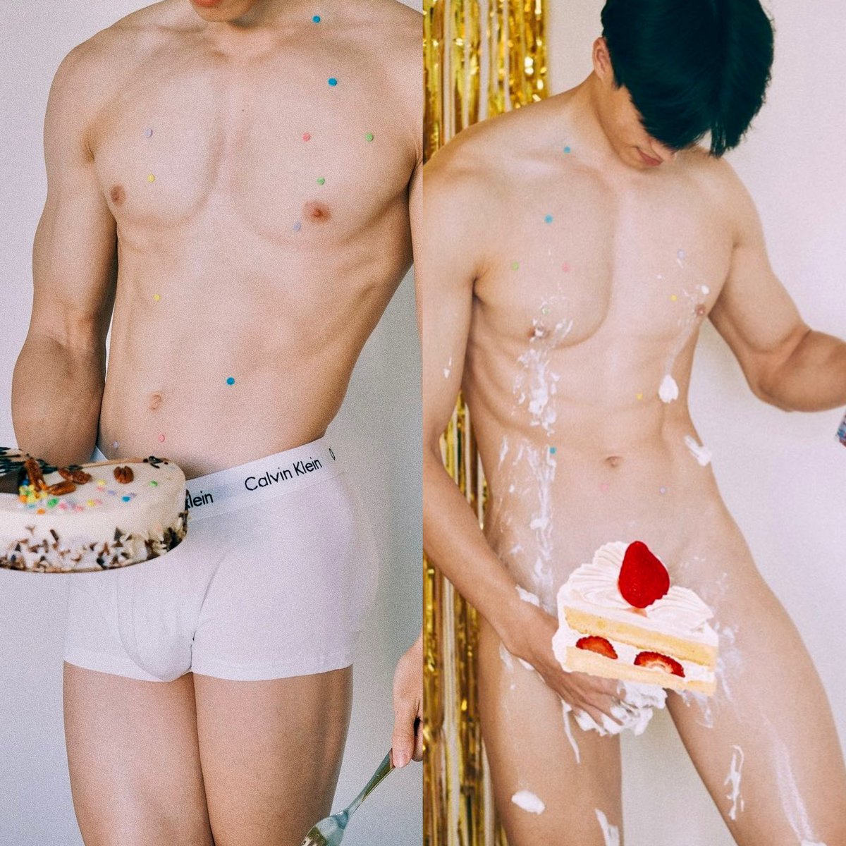 suho_jinyoung's tweet photo. this yu duanqian with this tul pakorn 🎂 https://t.co/oOvew5liP4