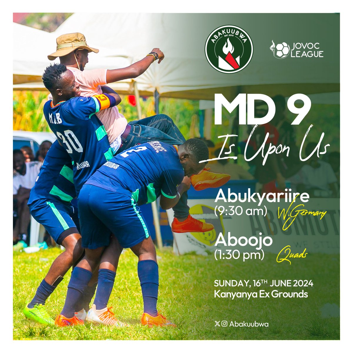 job_acleo's tweet photo. How about weekend plot @abakuubwa doing it their way @TheJovocLeague #aMD9
📍 Kanyanya ExGrounds
#Hembagwake🔥 https://t.co/YUAyNeMLmJ