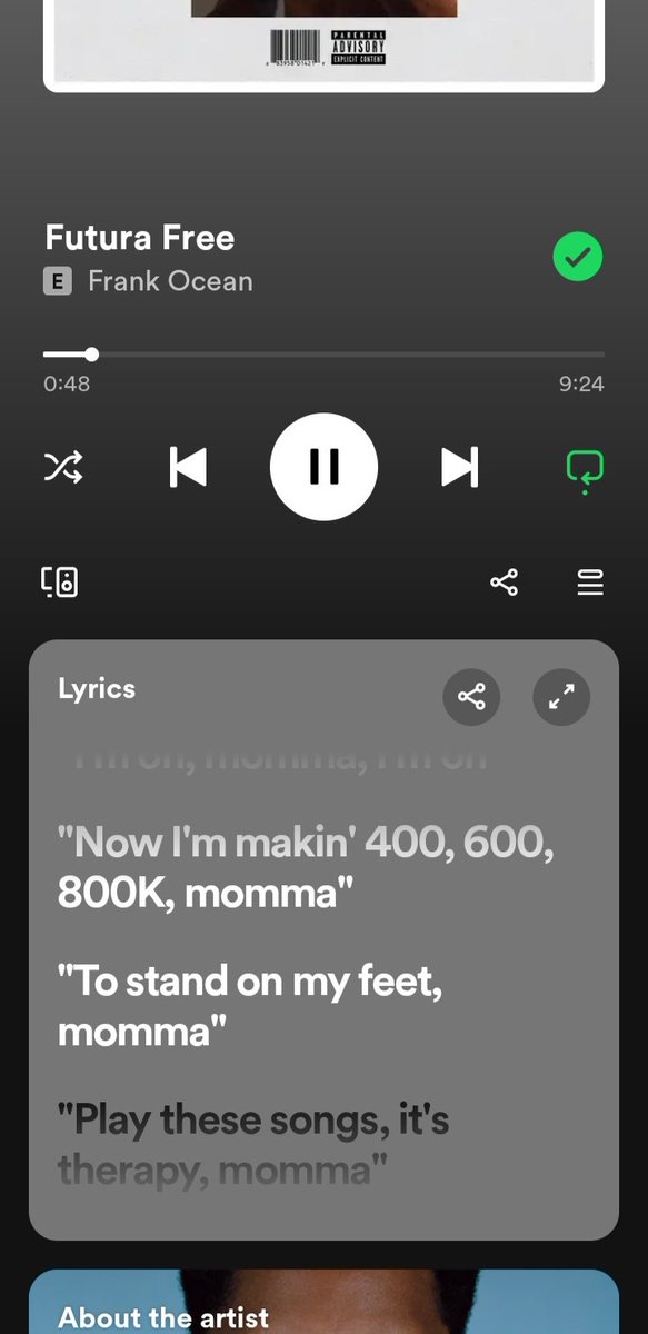 weallhatepasta's tweet photo. finally futura free lyrics got time synchronized https://t.co/iXsoY7bHgL