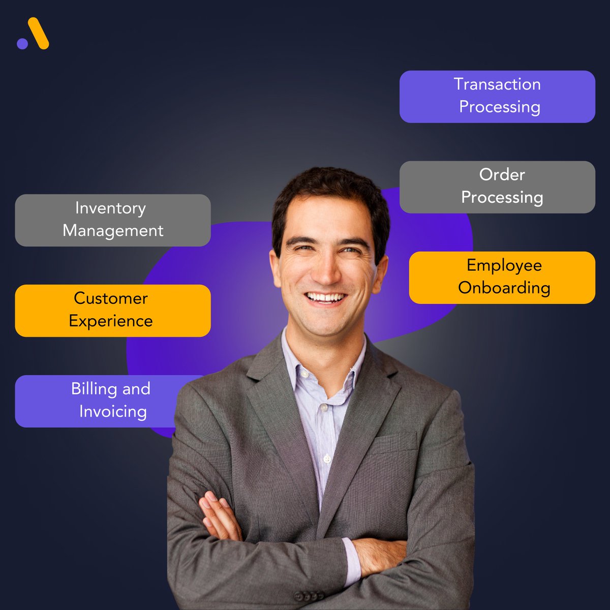 Aira_RPA's tweet photo. Complex process made easy!

The Smartest and Easiest Solution for your business.

#transformingforgood  Industries, One Intelligent Solution at a Time! 

Discover how #AIRA improves #Inventory #Management, #Customer_Experience, #Billing &amp; #Invoicing, and more. https://t.co/6m82HIPTzH