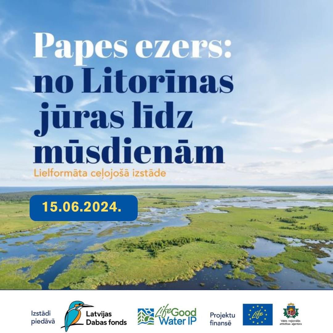 🌊 Ko tu zini par Papes ezera vēsturi un tā nozīmi mūsu ekosistēmā?

🔹Sestdien, 2024. gada 15. jūnijā plkst. 12:00, pievienojies mums Papes tūrisma informācijas punktā "Dzintarvēji", kur atklāsim ceļojošo brīvdabas izstādi "Papes ezers: no Litorīnas jūras līdz mūsdienām". 💙💚