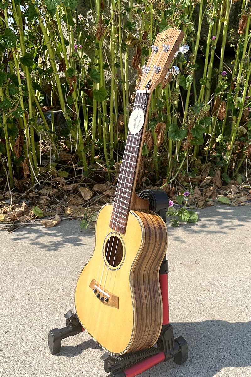 aiersiguitar's tweet photo. #aiersi #music #ukulele #sprucetop new finished concert spruce top zebrawood ukulele from aiersi brand https://t.co/zwNpBKTfGu