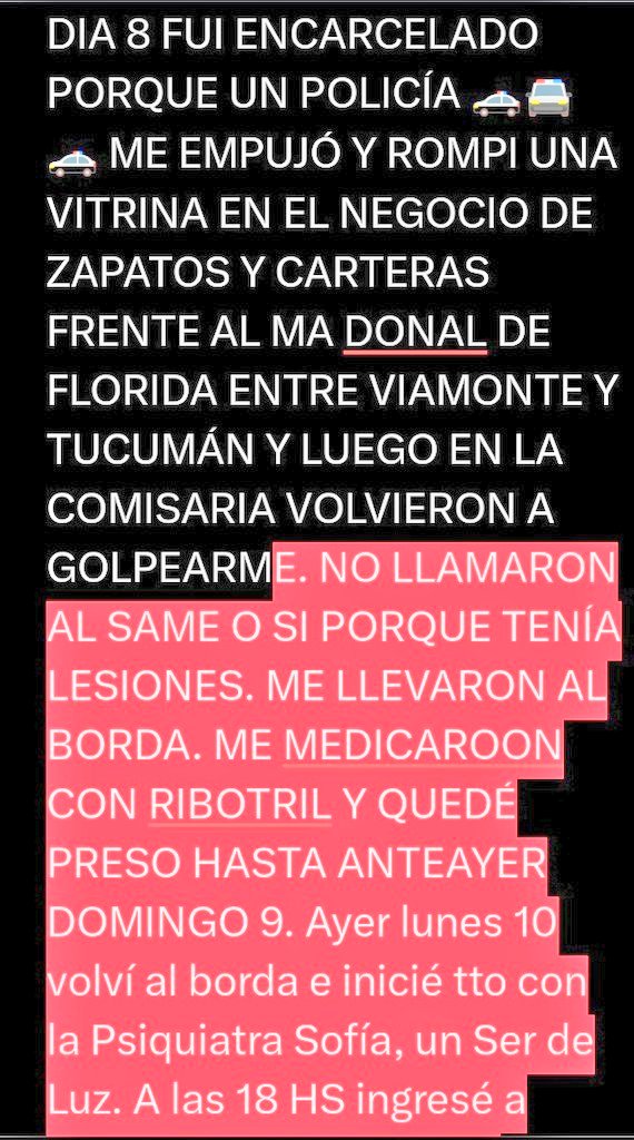 gerardoegrosso's tweet photo. @ReyPololo Conoces a @betocasellaOF o @lanacionmas o @marialauratv o @majulluis  o @mirtalegran o @LaliEspositoFCE o @pagina12  o @clarincom o @cronica o @CronicaPolicial o @telefe o @gcba o @PFAOficial o @florianopolis o @ONU_derechos o @CorteIDH o @AA_DF o @Moria_Casan o @Su_Gimenez https://t.co/lG2zAeFSpr