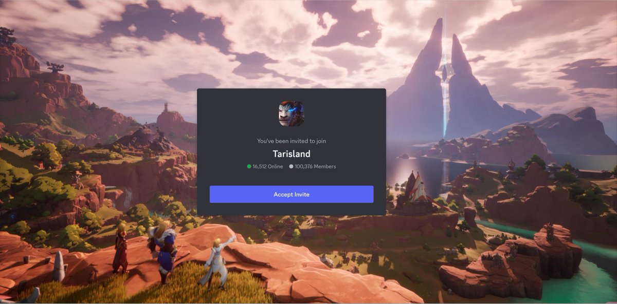 Adventurers, Our Discord community has surpassed 100,000 members! 🎉 
Thank you to everyone who joined Tarisland. Your support and enthusiasm make our community more vibrant and exciting. Here, you can stay up-to-date with the latest game announcements, share suggestions, find