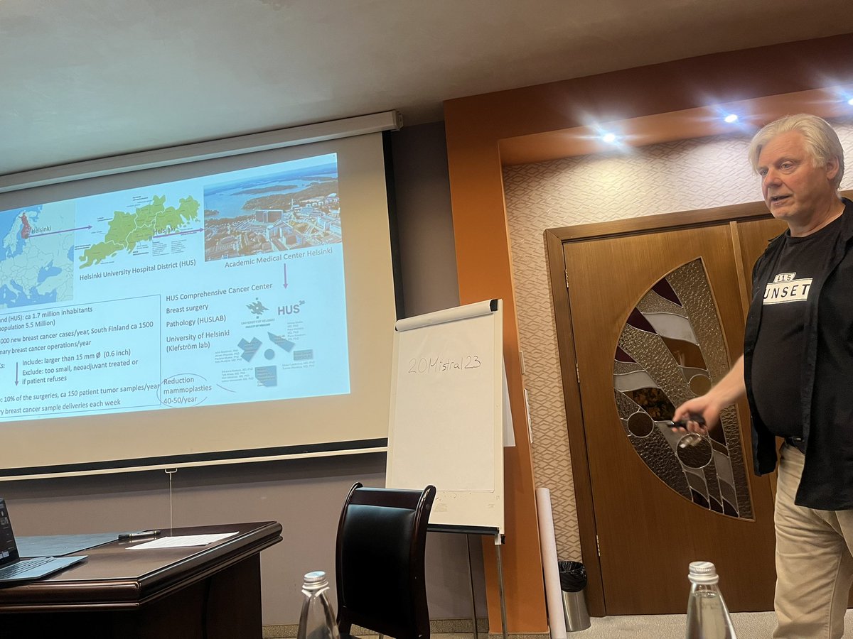 Day 2 starts with how to use ex plant cultures to study immune infiltration in tumors <a href="/JuhaKlefstrom/">Juha Klefström</a> <a href="/RESCUER2020/">RESCUER</a>