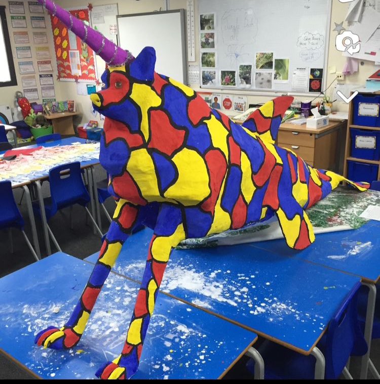 This week in 2017. Who remembers the Wolfincorn <a href="/QueenswayPS/">Queensway PS</a> ? #Yeadon #Leeds #art