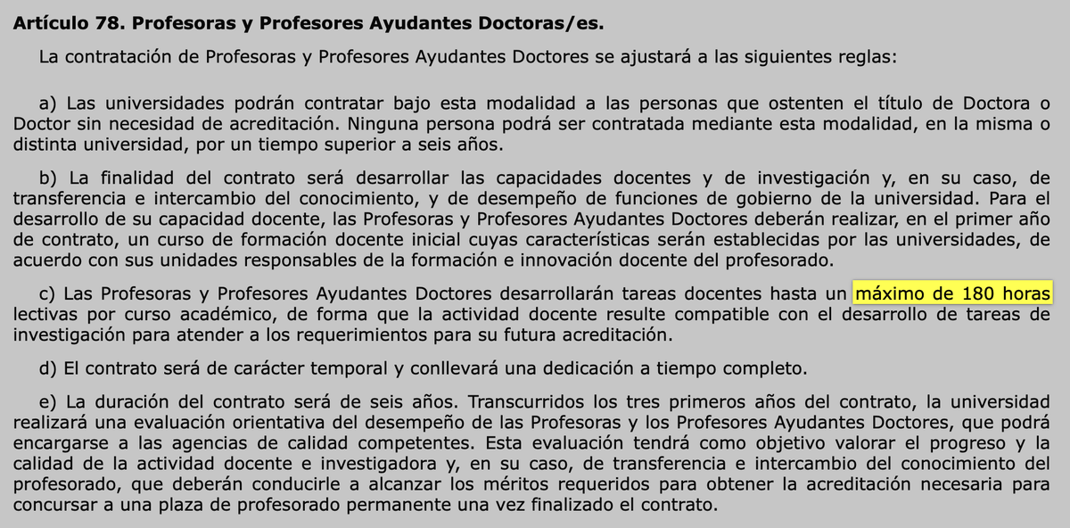‼️Nuevo ataque a los #PAD‼️

Según el art. 78.b de la #LOSU, un #PAD puede dar como máximo 180 horas.

Nos están llagando casos en los que se están obligando a hacer 220 y 240 horas.

Si es tu caso, quieres denunciarlo de forma pública o anónima, por favor, escríbenos.