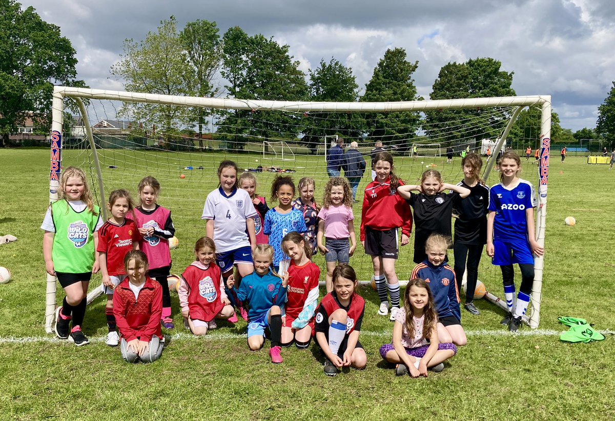 Want to give football a go in a friendly fun environment? Join Wildcats every Saturday at Barnton Primary from 10.15am. 
We are also looking for players for our new U8 Girls (current Year 2). So come along &amp; give football a go! 👍⚽️
Book: faevents.thefa.com/Book?SessionID…
#oneclub