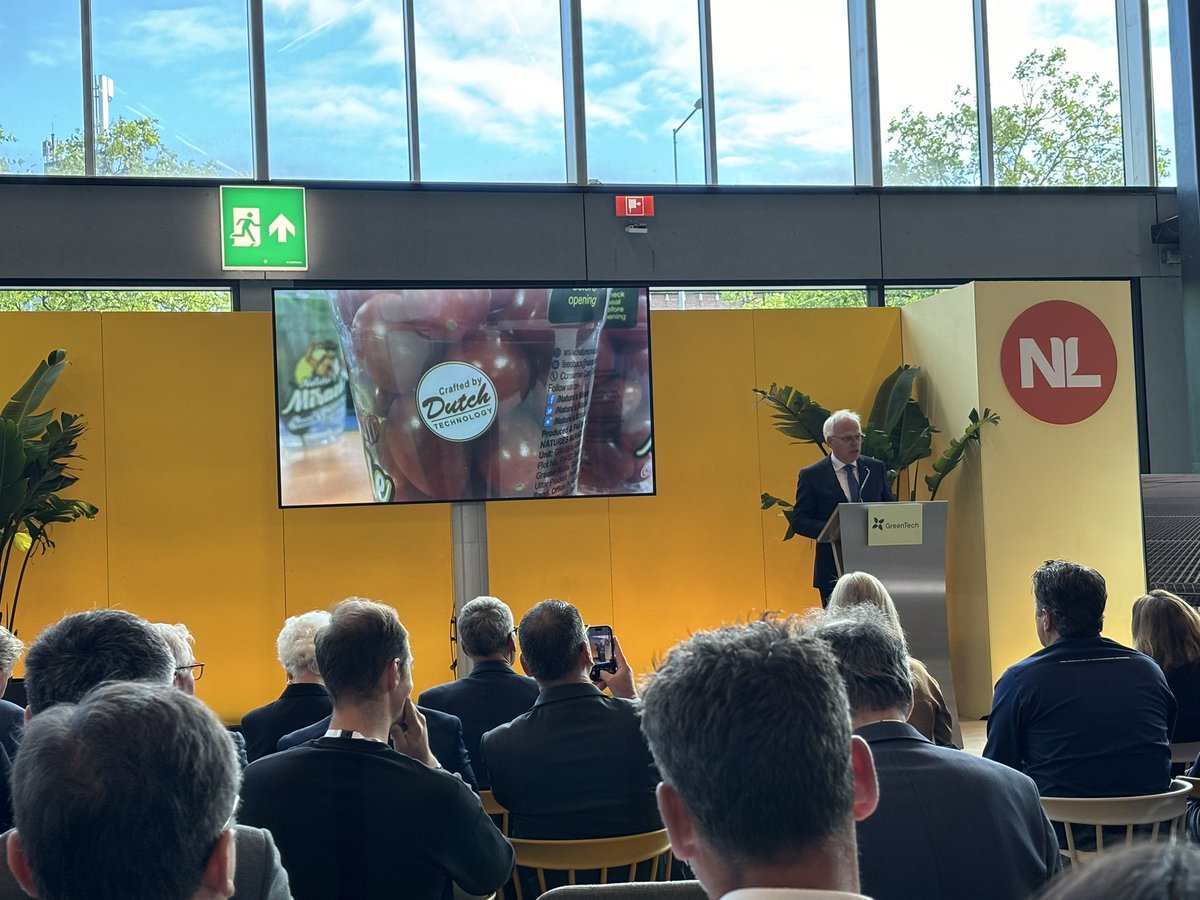 Dutch Minister of Agriculture opens <a href="/GreenTechRAI/">GreenTech</a> which is approved by <a href="/AIPHGlobal/">AIPH</a>