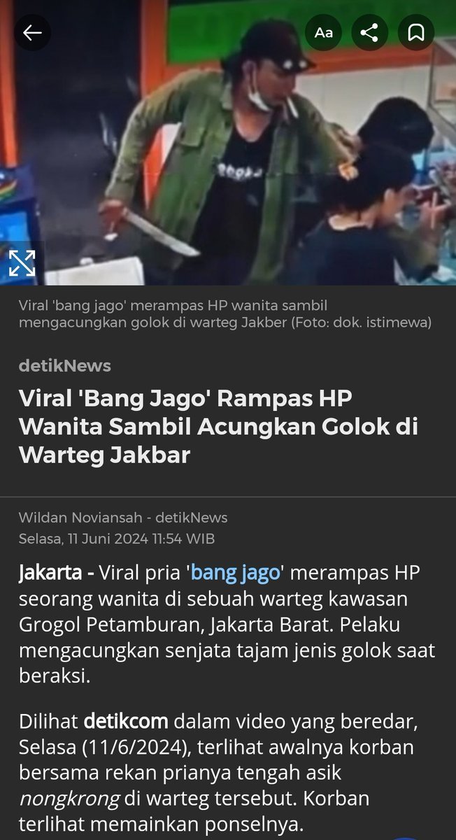 Yakin bakal ditindaklanjuti sampai selesai??