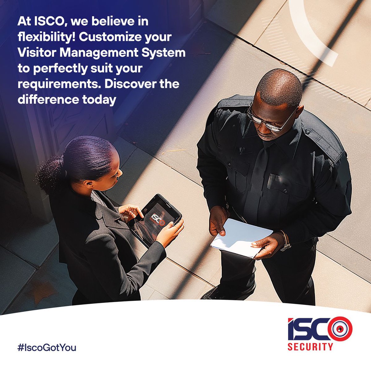 iscosecurity's tweet photo. At #ISCO we believe in flexibility! Customize your visitor management system to perfectly suit your requirements.
#IscoGotYou https://t.co/XgB8FAdXeQ