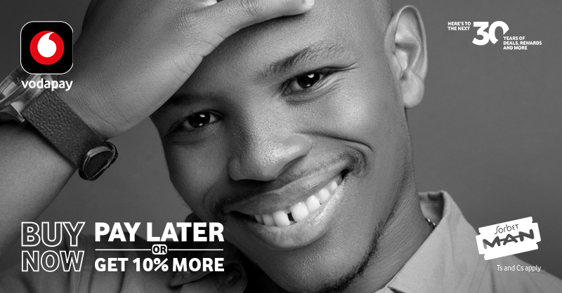 Spoil Dad &amp; grab 10% MORE with a <a href="/SorbetGroup/">Sorbet Group</a> voucher now on the VodaPay app! Don't miss out – make Dad's day special today! 

Download VodaPay now. shorturl.at/fKPQ5