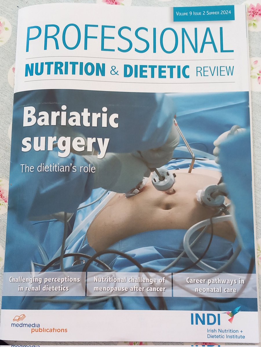 "It is a rewarding job as both the dietitian and patient can see how nutritional input makes a difference"
"Increased staff grade renal rotations" increase experience and knowledge. 👏 👏 👏<a href="/SallyHoulihan/">Sally Houlihan</a> ,Alice Black &amp; Seren Pollard from <a href="/Dietetics_TUH/">Department of Nutrition and Dietetics-TUH</a> for an inspiring article