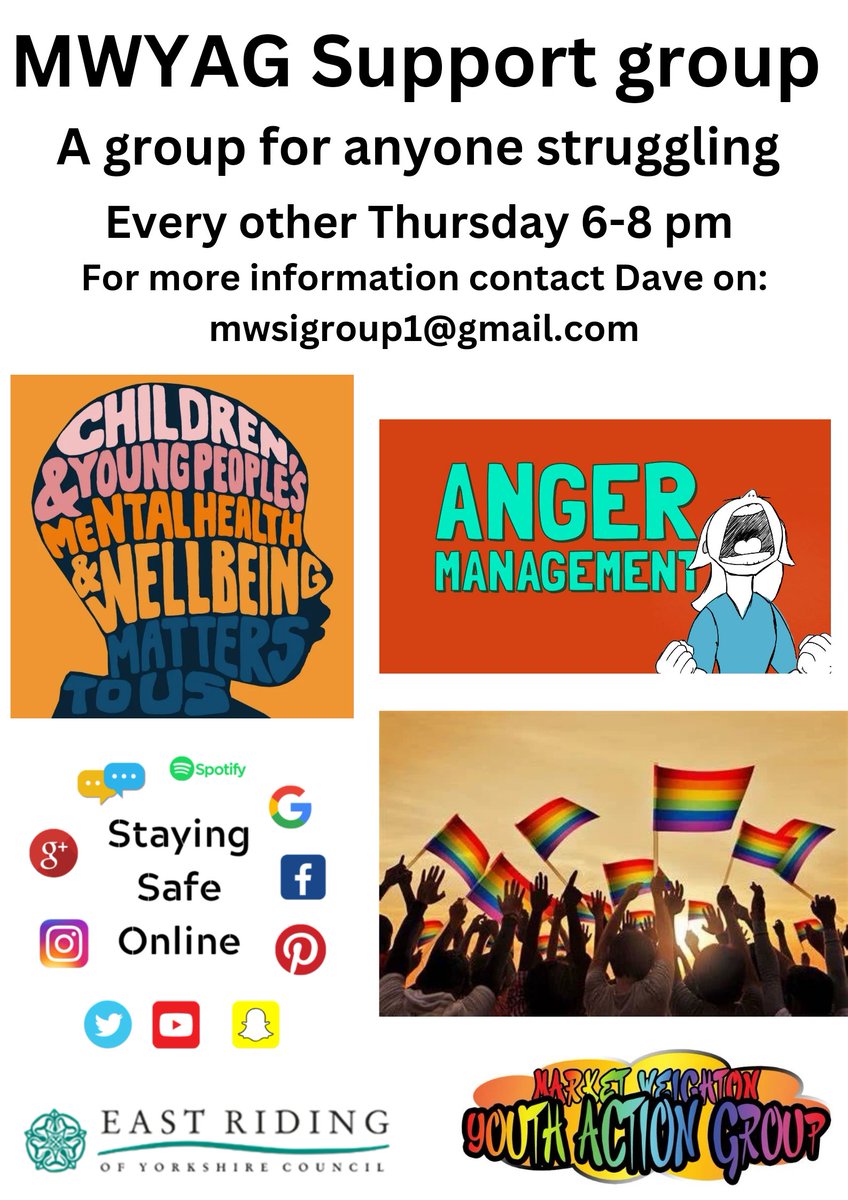 Calling all young people 🗣️

Come along this Thursday and see what the group is about. You will find Dave at the acorns community hub from 6 pm.