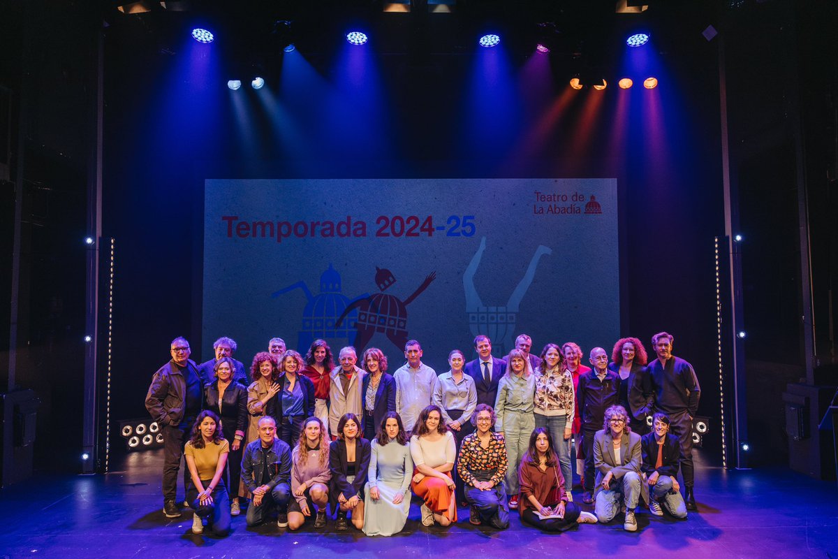 Ayer presentamos la temporada 2024-25 del <a href="/teatroabadia/">Teatro de La Abadía</a>. Descúbrela 👉🏼 teatroabadia.com/temporada/2024…