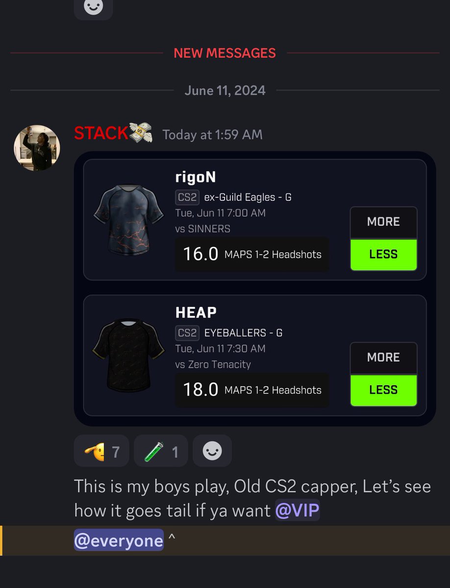 BaneSquad_'s tweet photo. Stackz Premium
Bro charge $80 for these plays but you see that shit here for FREE! More premiums posted daily in the #1 premium leaked telegram
I’m honored to be the godfather of this Leak shit & to help support the Leaking Community 😮💨
Telegram ⬇️⬇️
https://t.co/t4HMMc1c1Q https://t.co/dKUvMk9zz7