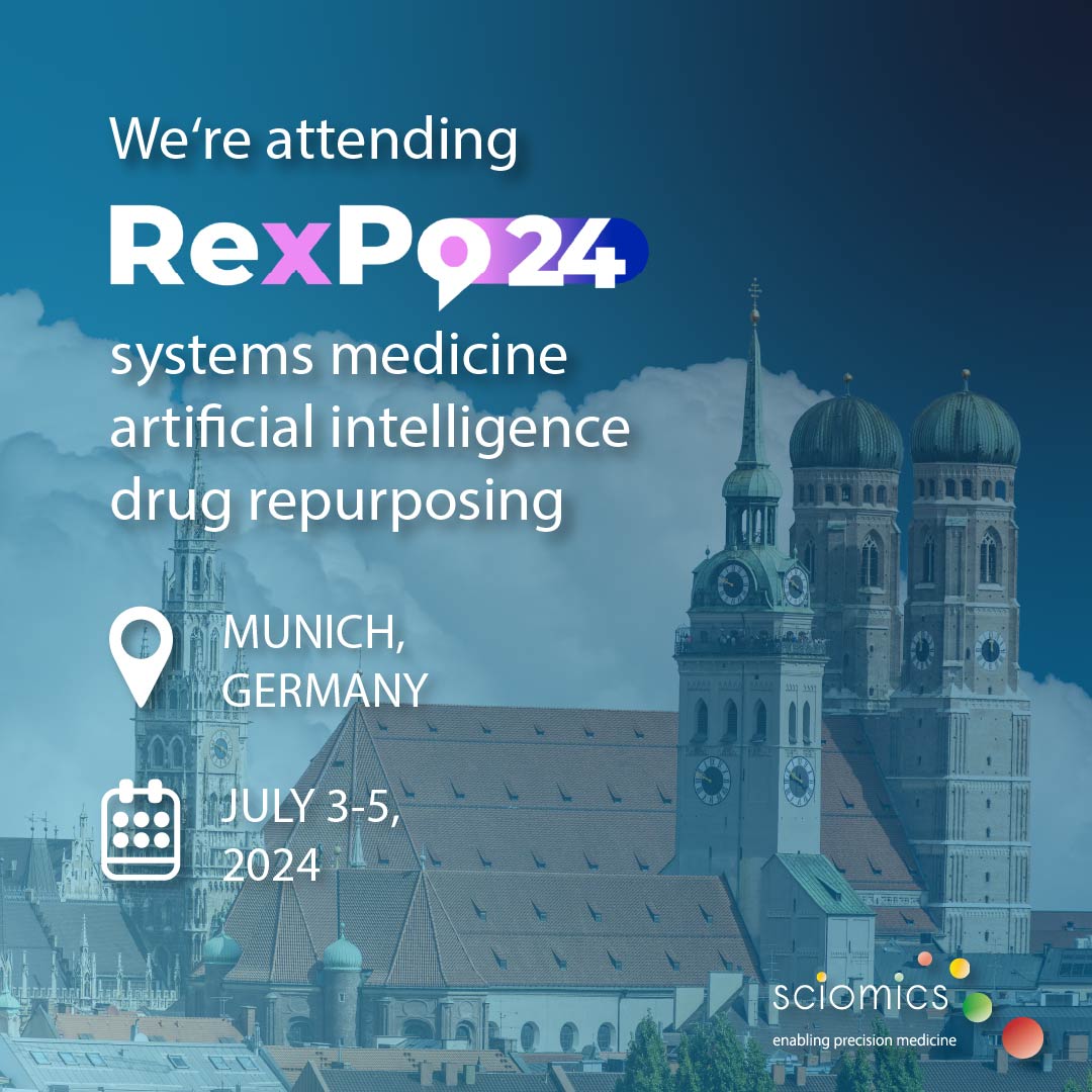 We’re excited to be part of the RExPo conference once again! ✨🔬 
This year, we will contribute to the discussion with a presentation on how #proteomicprofiling can shape the future of medicine. 🔬
See you in #Munich!🇩🇪

#drugreporposing #science #systemsmedicine