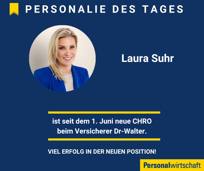 Das mittelständische Unternehmen Dr-Walter ernennt Laura Suhr zur #CHRO seines neu eingerichteten #HR-Bereichs. personalwirtschaft.de/news/allgemein…