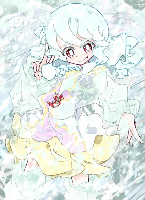 #イラスト #暑いのでひやっとする絵を貼る #Cいあーと #絵柄が好みって人がいたらいいなぁ