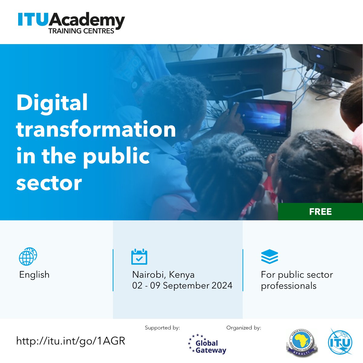 Explore the upcoming #ITUacademy courses on #cyber threat intelligence, #5G networks, #DigitalGovernment, #DigitalTransformation.

Learn more &amp; register – academy.itu.int/training-cours…