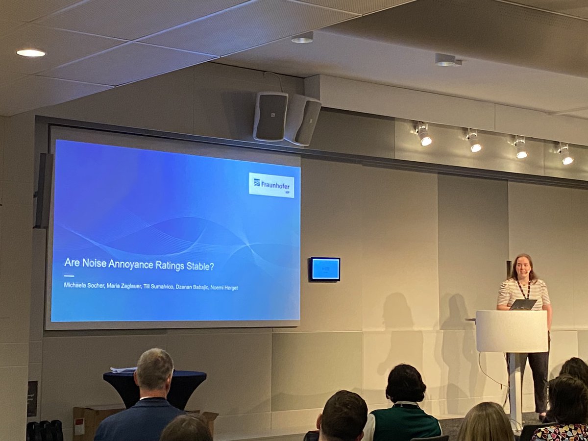 Are Noise Annoyance Ratings Stable? Michaela Socher #chscom2024