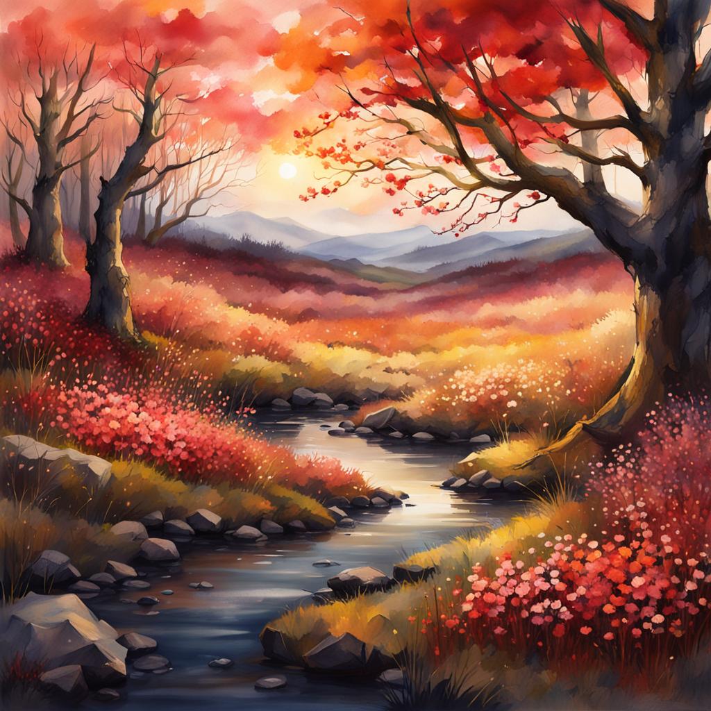 Springtime Evening,   Ards Forest Co Donegal #irishart #irishartist #irishartists  #irishartforsale #irishartcollectors #irishartgalleries #irishlandscapes   #irishlandscapesketch #nftdealer #nftinvestor #nftinvestors #nftart  #nftartist #nftcommunity #nftcollector #nftcollectors