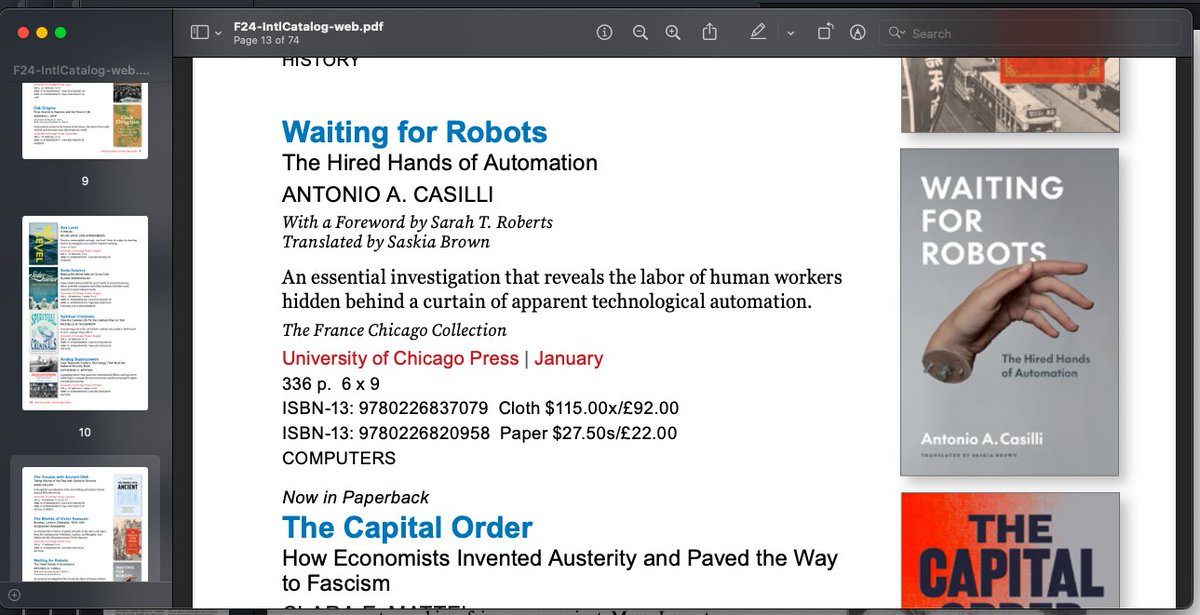Well well well, I guess <a href="/UChicagoPress/">UChicagoPress</a> has a new catalog out, with a number of new titles due to be released in Fall 2024. My own included🤗🤖🤗⚙️🙏 press.uchicago.edu/dam/jcr:f09266…