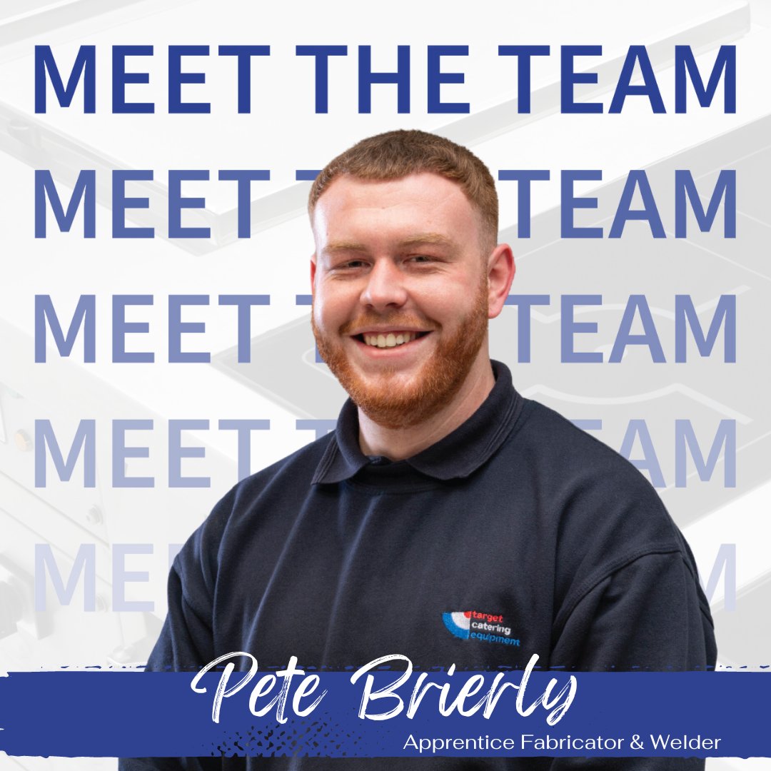 TargetCatering's tweet image. Meet Pete, our Apprentice Fabricator and welder. 👨‍🏭

Scroll  across to learn more about Pete’s favorite Target job,🎯 best places to  eat around Gloucester, 🍕and his favourite project at Target so far!!  🔥🔥