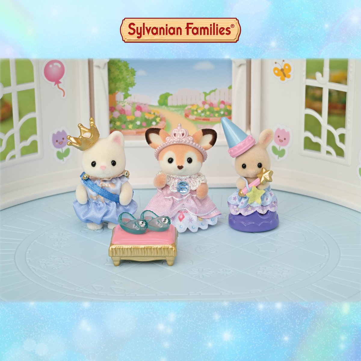 ✨#シルバニアファミリー の新商品✨ プリンセス役のシカの赤ちゃん