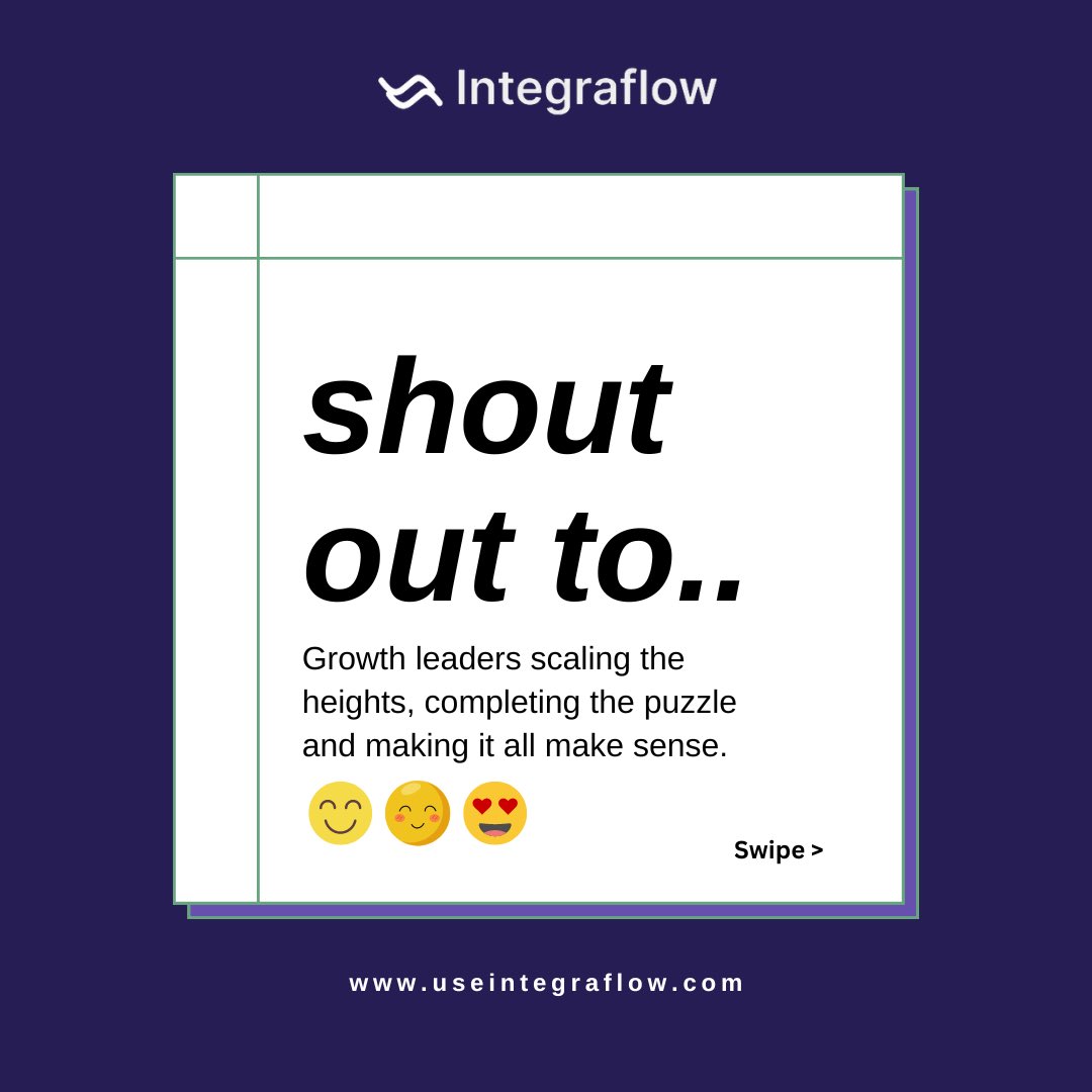 useintegraflow's tweet photo. Who did we miss? 
Give a shout out to a friend, colleague or team in the comment section 🎊. https://t.co/pG5N1q4BbV