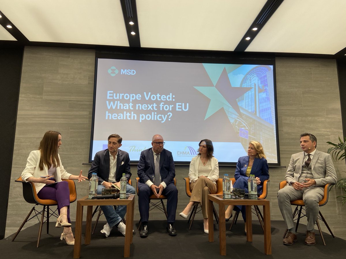 Very low turnout of young people in the last #EU #elections - “a real pity” ⁦<a href="/ThinkYoungNGO/">ThinkYoung</a>⁩ ⁦<a href="/MSDEurope/">MSD Europe</a>⁩